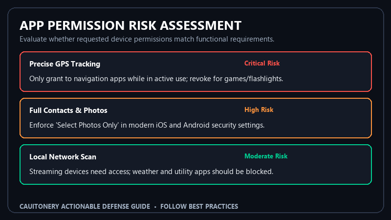 App Permission Risk Assessment and Security Verification