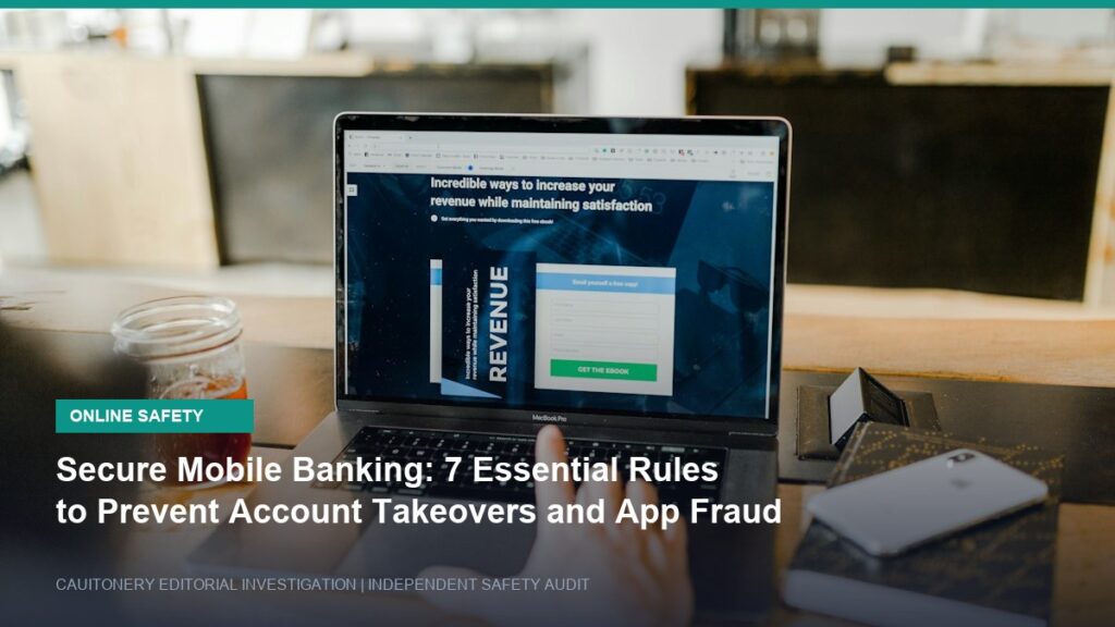 Secure Mobile Banking: 7 Essential Rules to Prevent Account Takeovers and App Fraud