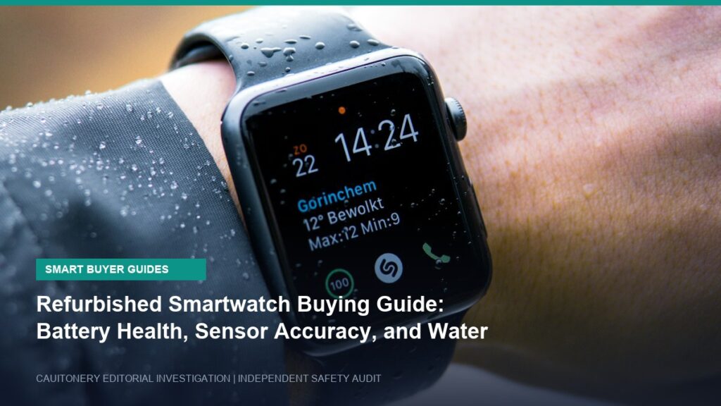 Refurbished Smartwatch Buying Guide: Battery Health, Sensor Accuracy, and Water Seals