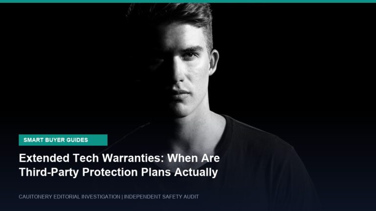 Extended Tech Warranties: When Are Third-Party Protection Plans Actually Worth the Cost?