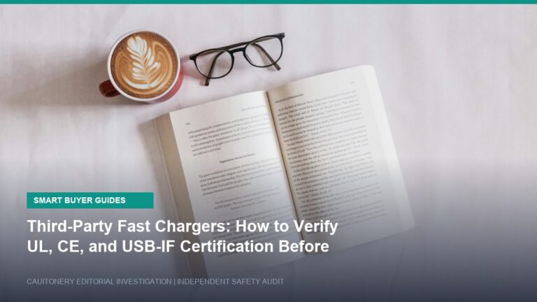 Third-Party Fast Chargers: How to Verify UL, CE, and USB-IF Certification Before Buying Third-Party Fast Chargers: How to Verify UL, CE, and USB-IF Certification Before Buying