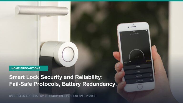 Smart Lock Security and Reliability: Fail-Safe Protocols, Battery Redundancy, and Vulnerabilities
