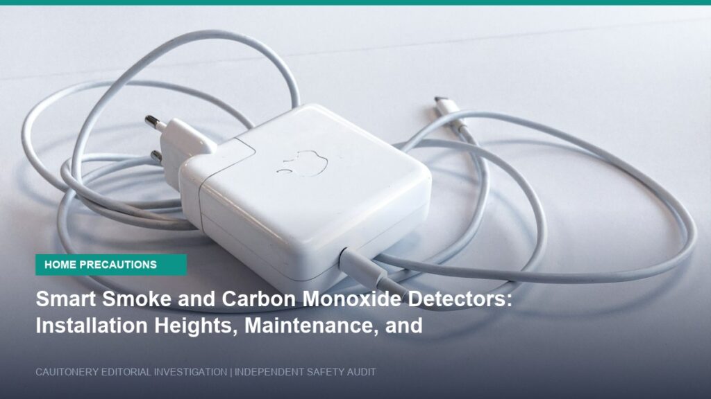 Smart Smoke and Carbon Monoxide Detectors: Installation Heights, Maintenance, and Testing