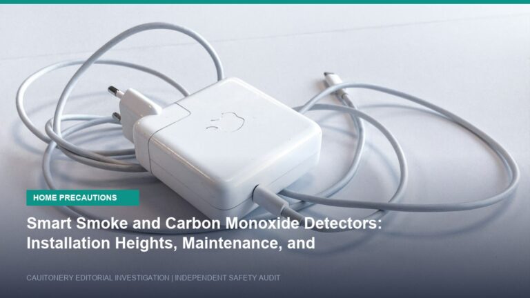 Smart Smoke and Carbon Monoxide Detectors: Installation Heights, Maintenance, and Testing